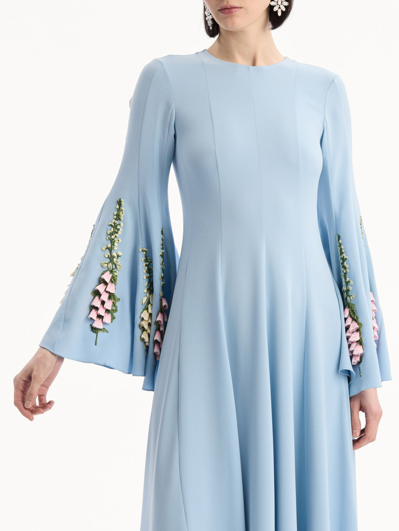 FOXGLOVE EMBROIDERED BELL SLEEVE CAFTAN 5