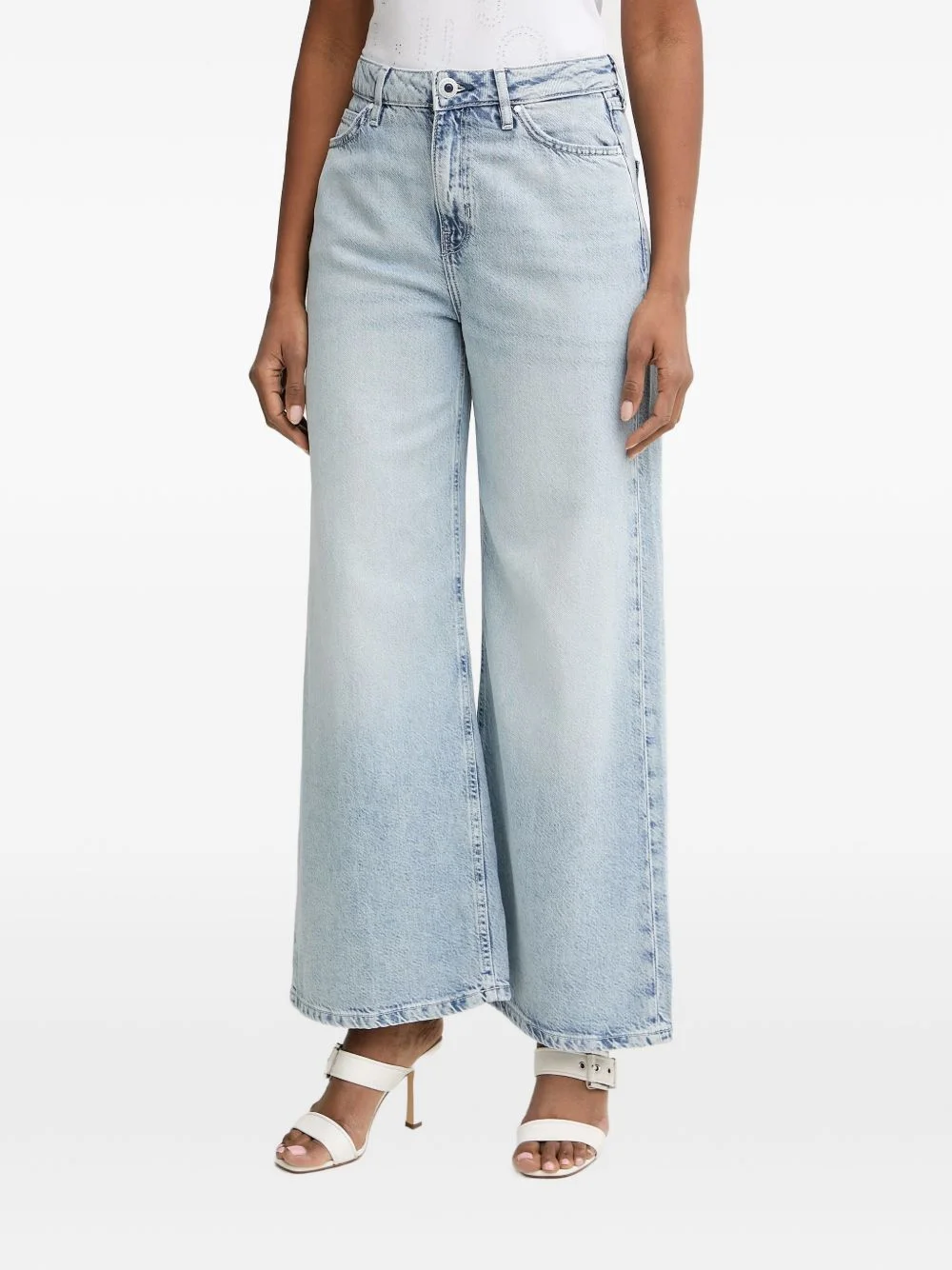 Bellflower wide-leg jeans - 1