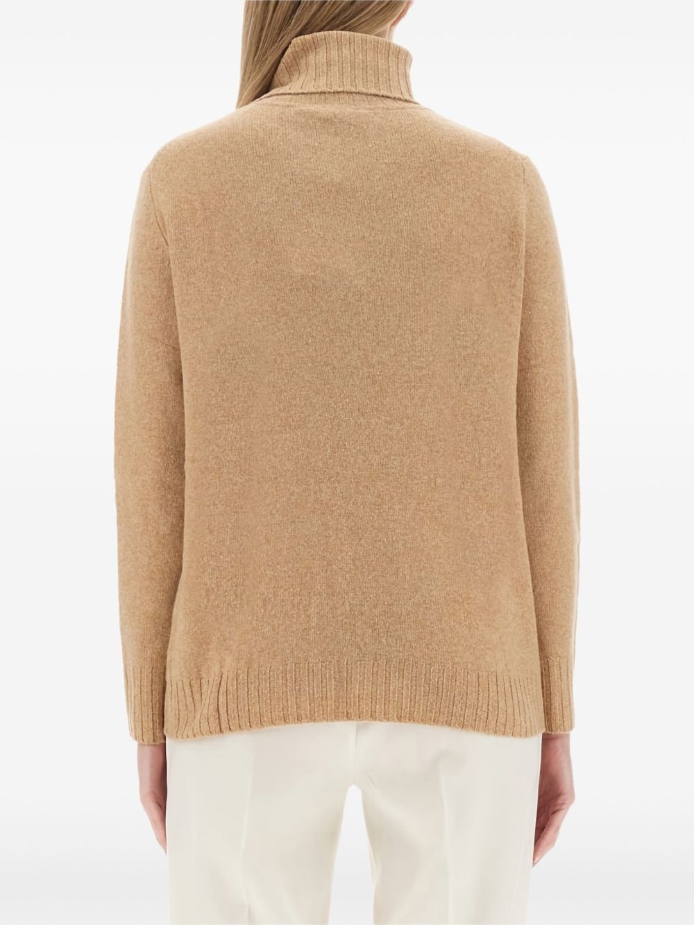 turtleneck long-sleeves sweater - 4