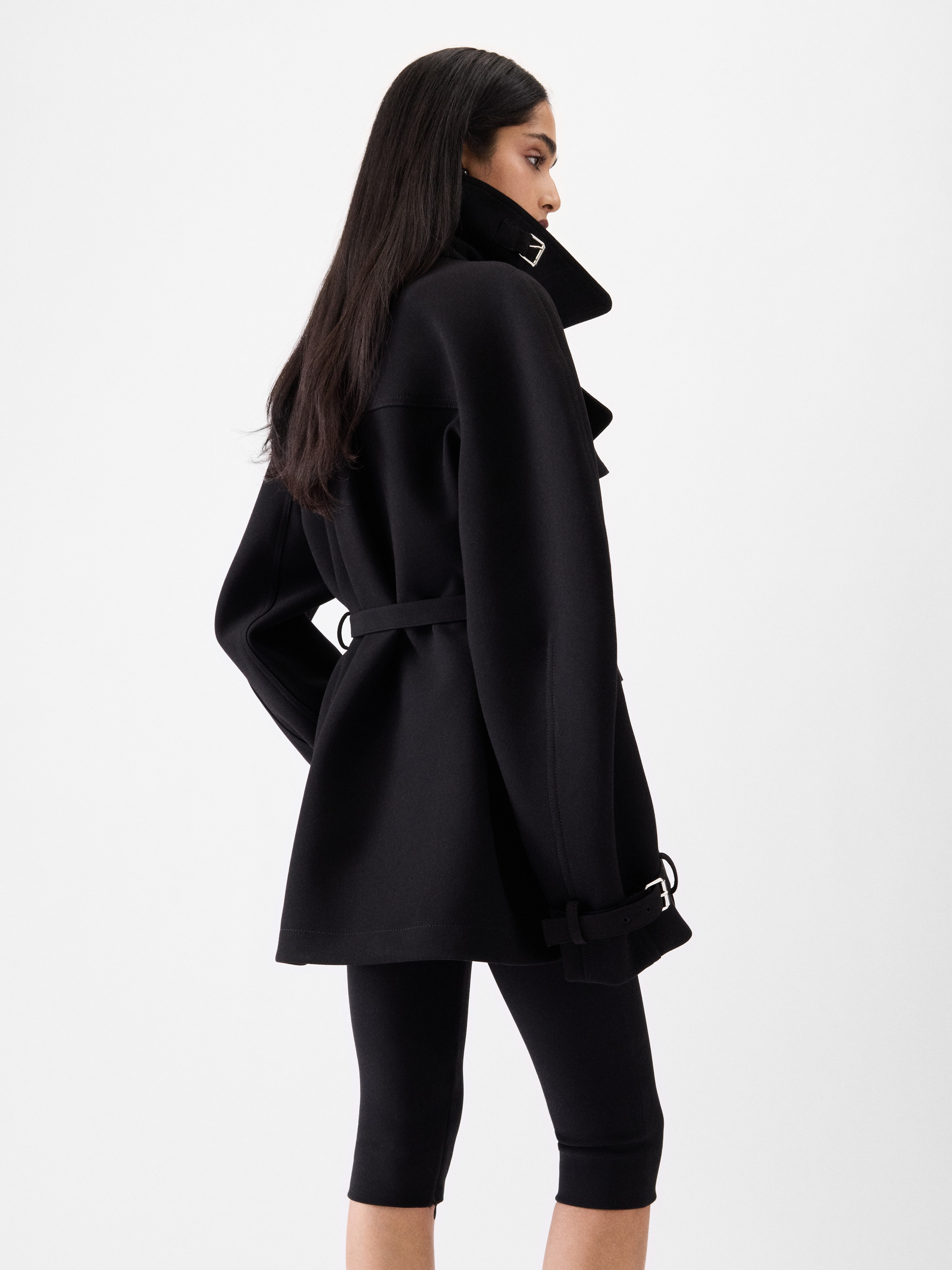 The short Ovalo trench coat - 6