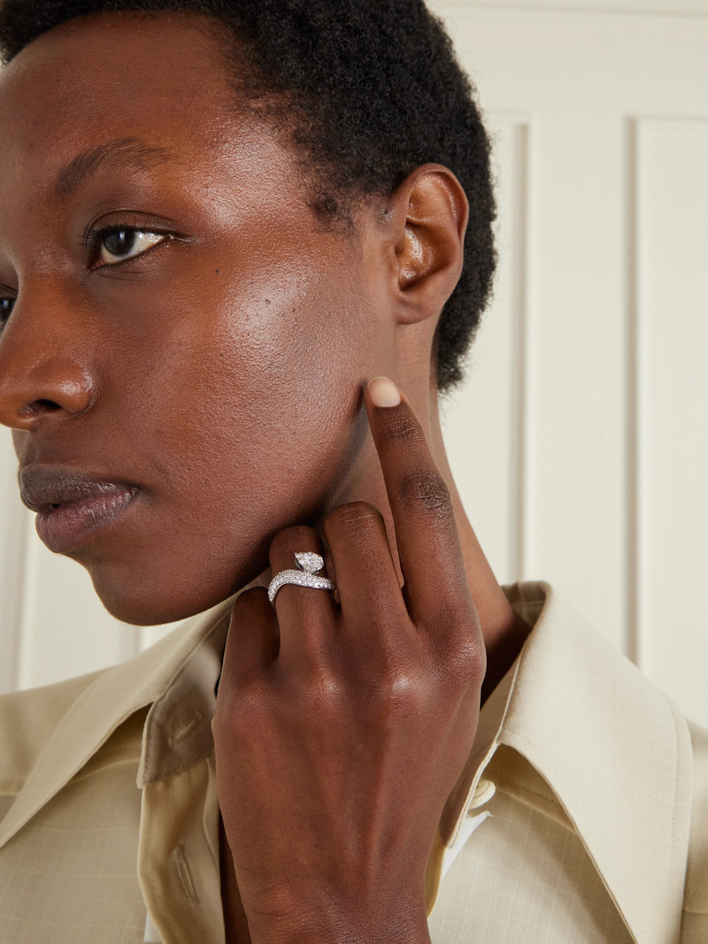 PERSÉE Alliance 18-karat White Gold Diamond Ring outlook