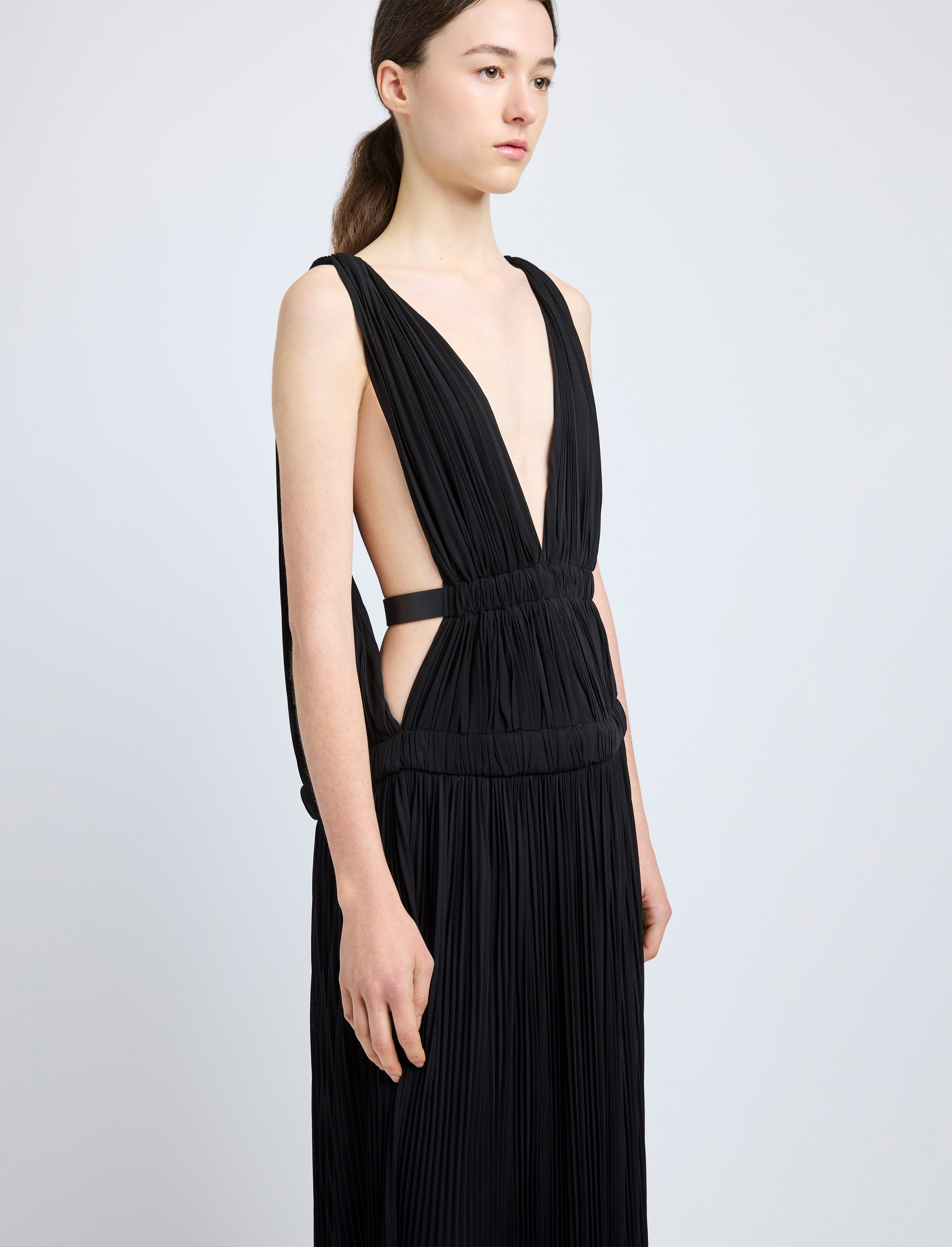 Serra Dress in Matte Jersey - 5