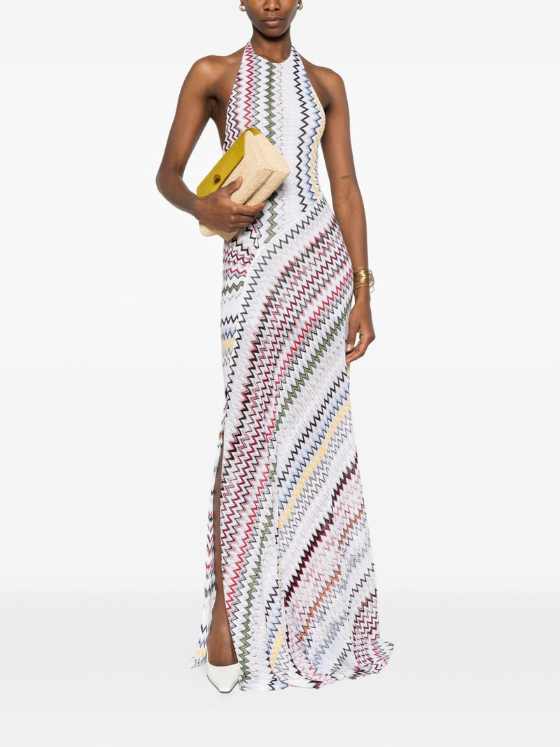 Missoni zigzag-pattern maxi dress outlook