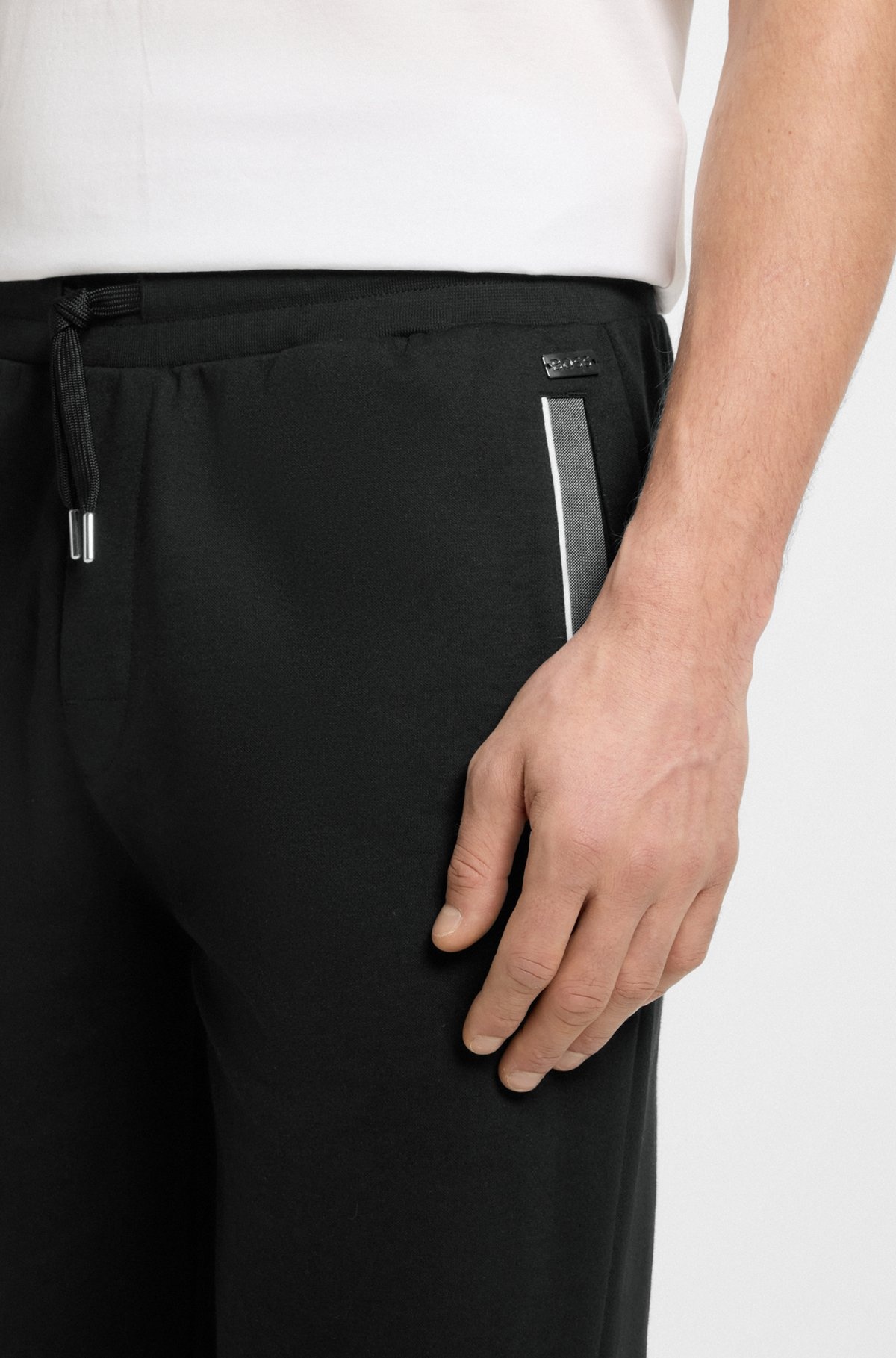 TRACKSUIT BOTTOMS WITH POCKET DETAIL - 5