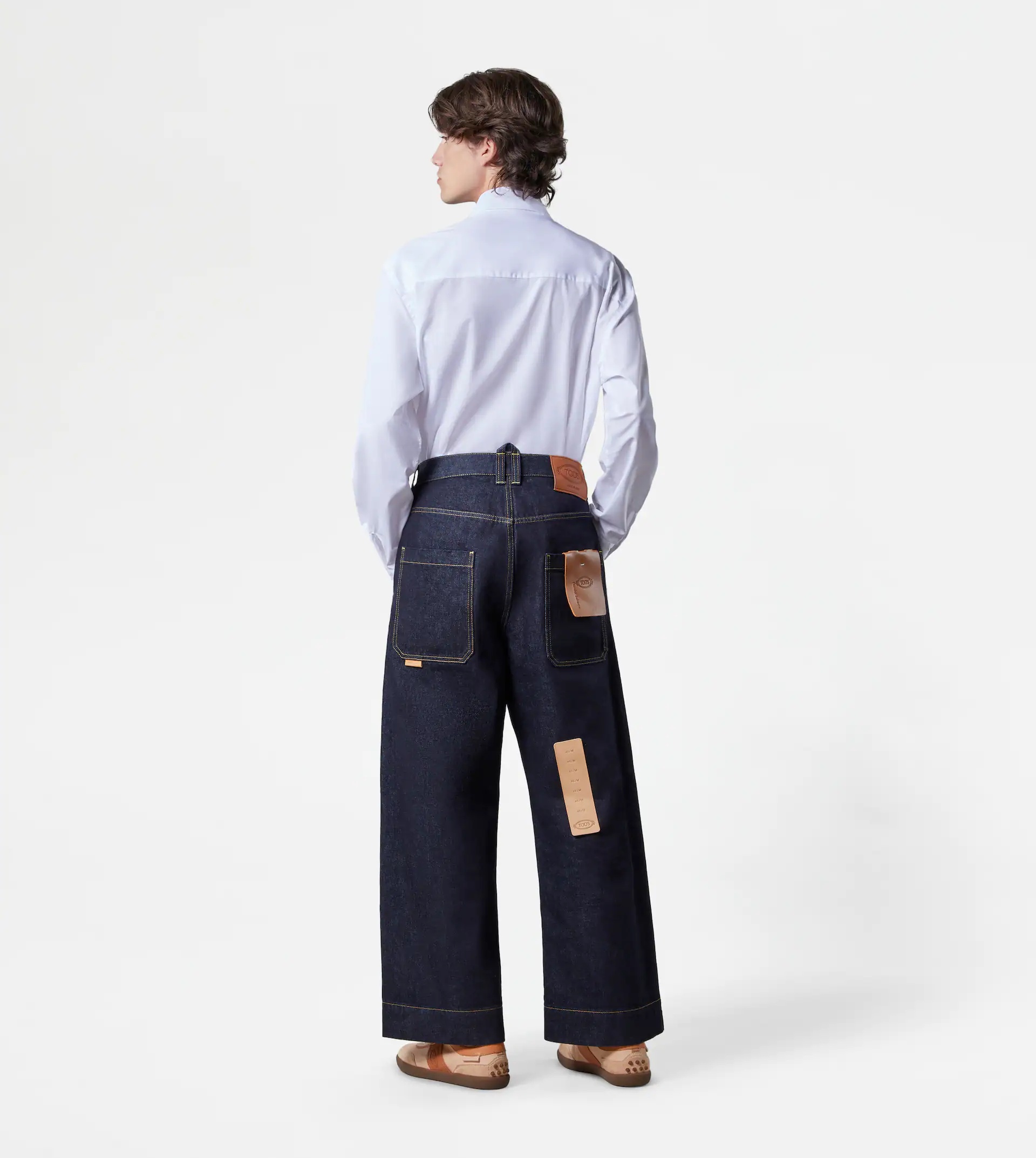 DENIM TROUSERS - BLUE - 2