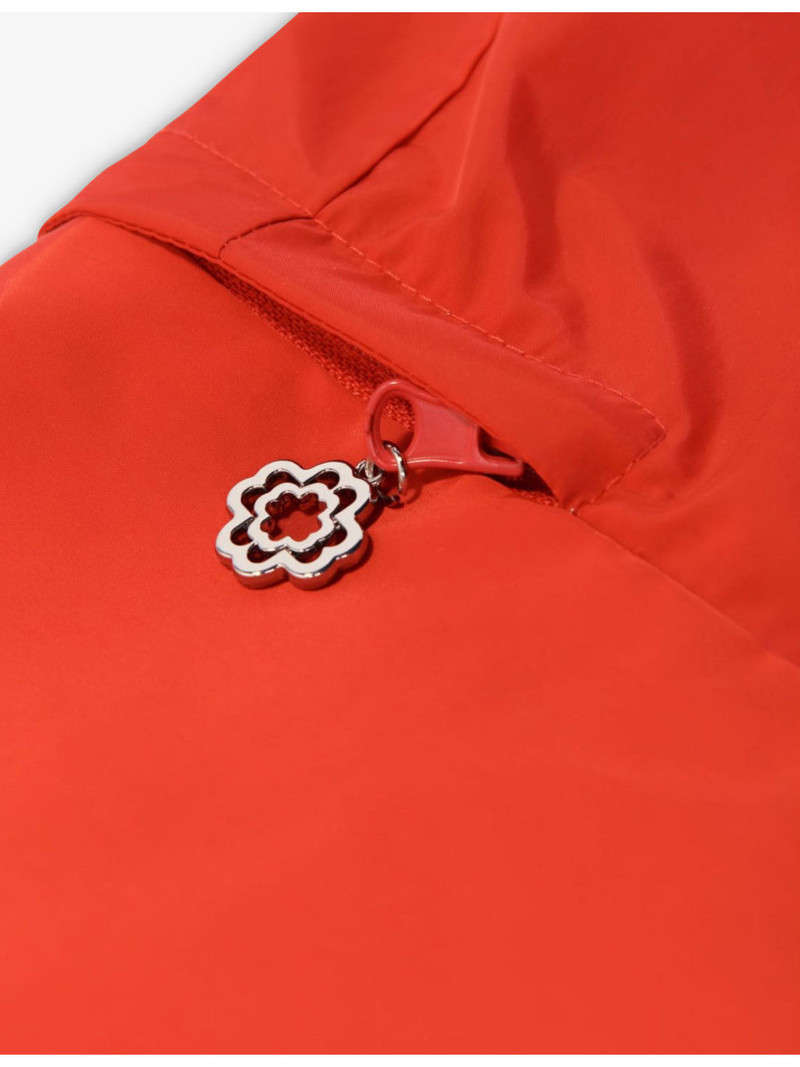 maje Clover-Embellished Tie-Up Woven Hood outlook