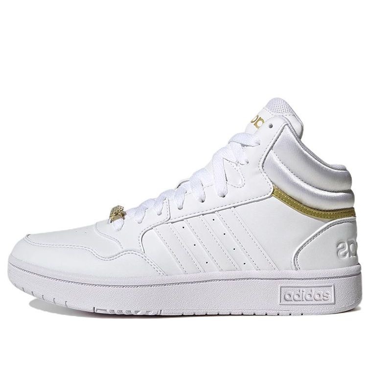 (WMNS) Adidas Hoops 3.0 Mid Classic Shoes 'Gold Metallic' GY4752 - 1