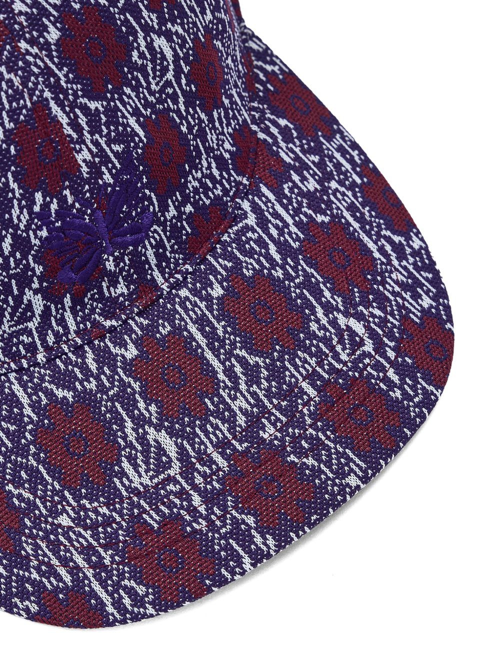 flower-pattern baseball cap - 5