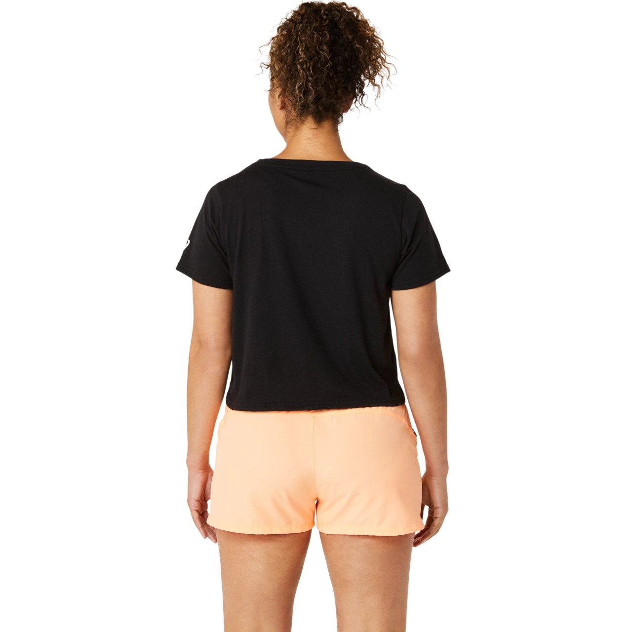 WOMEN'S ASICS DAISY CROP SHORT SLEEVE TOP - 2