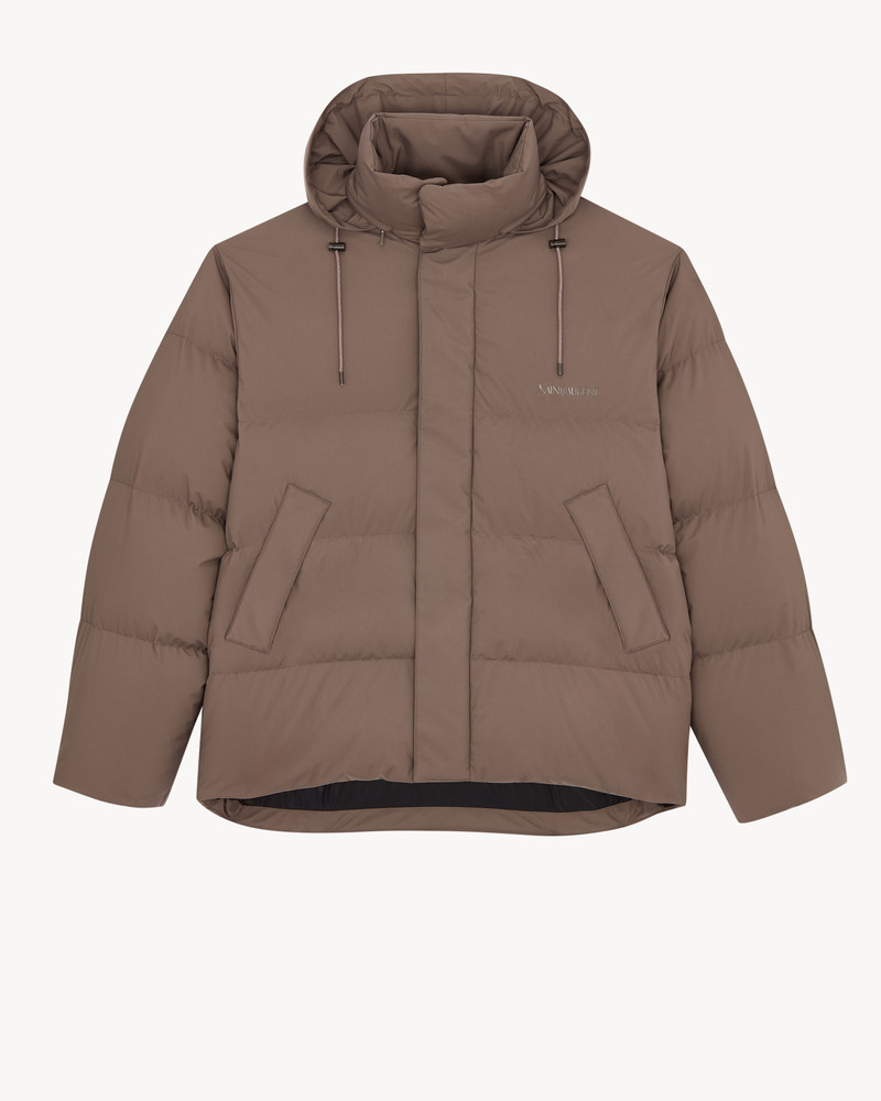 DOWN PUFFER JACKET IN WATER-REPELLENT CANVAS 1