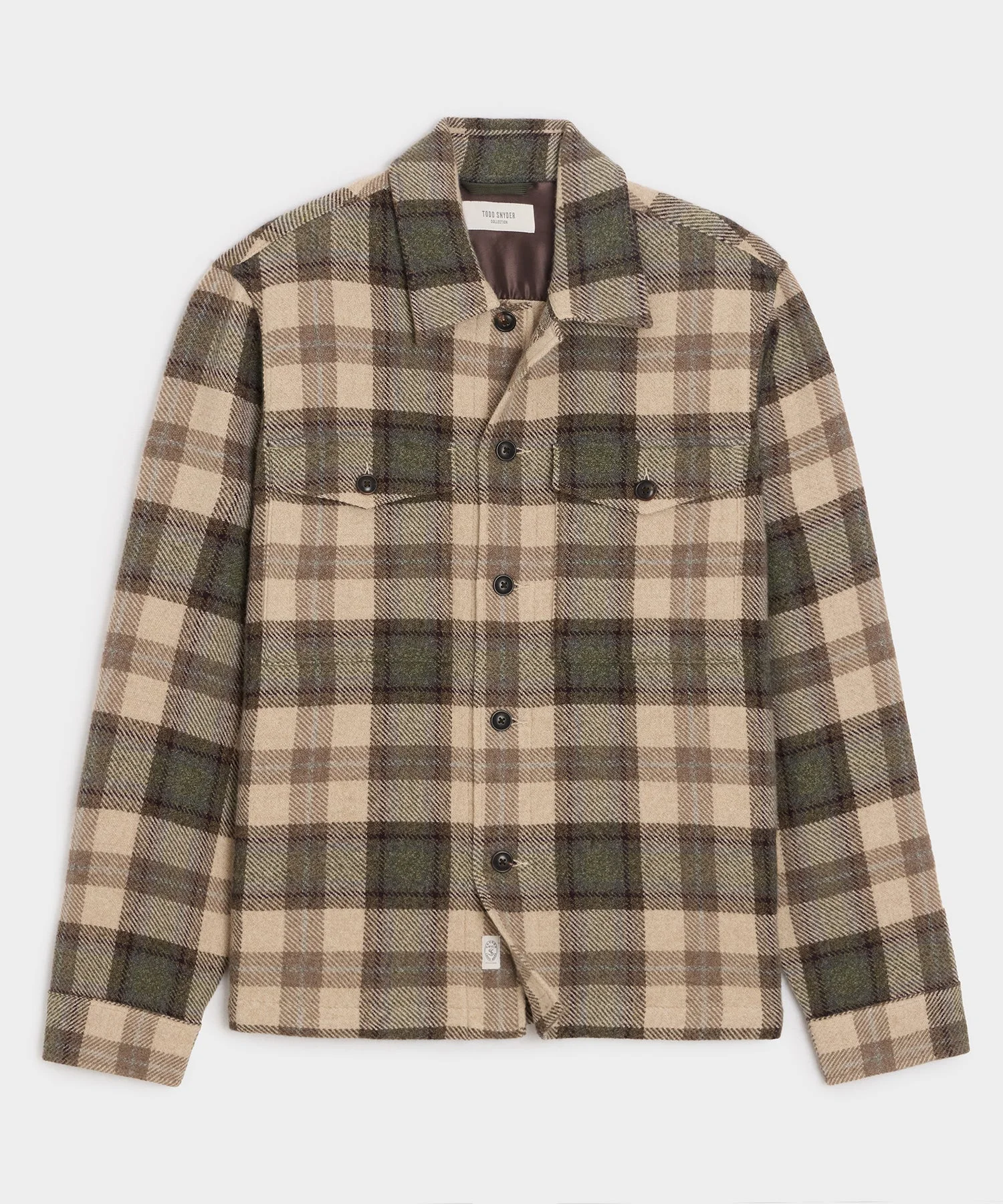 Cashmere-Wool Lowland Shirt Jacket - 1