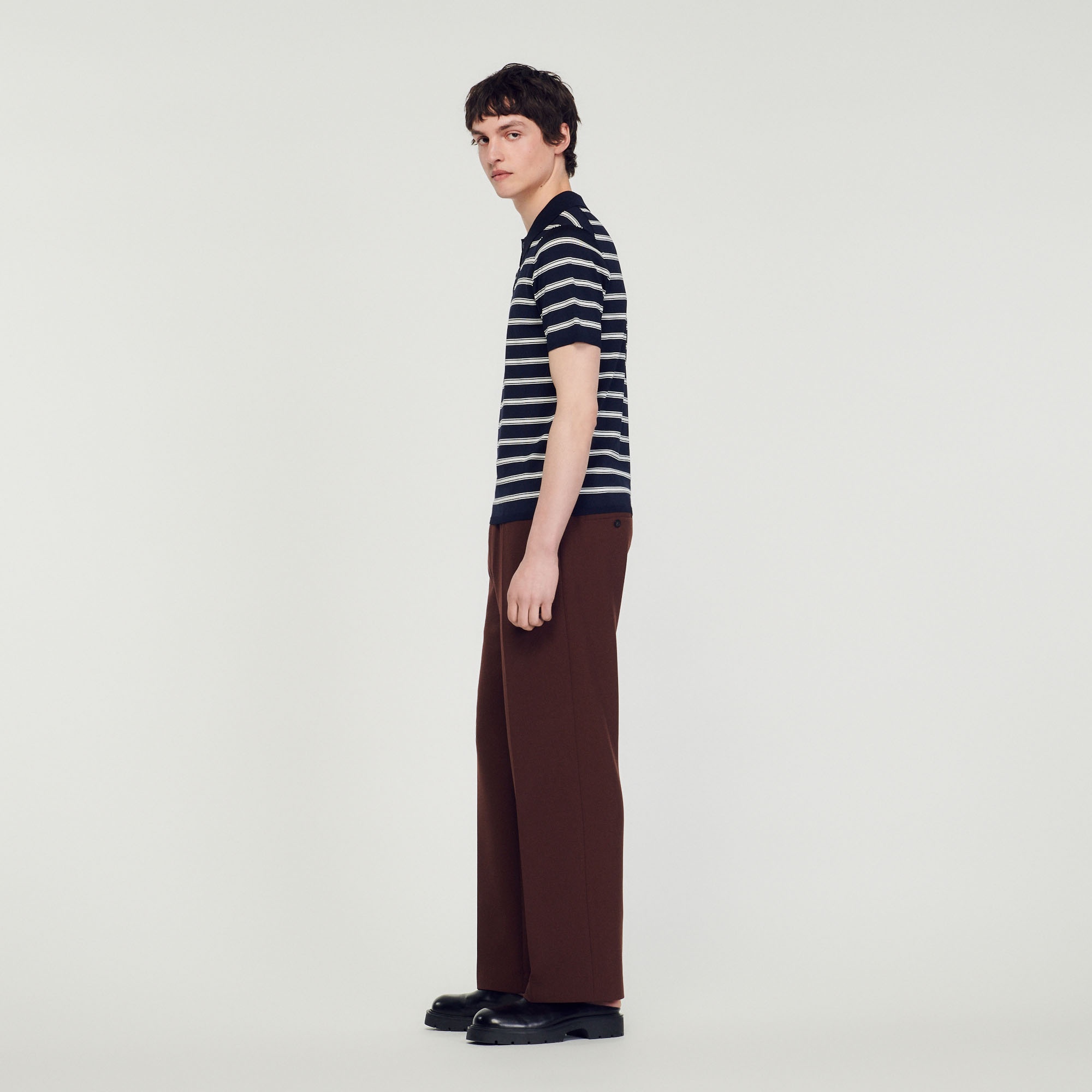 Striped polo shirt - 7