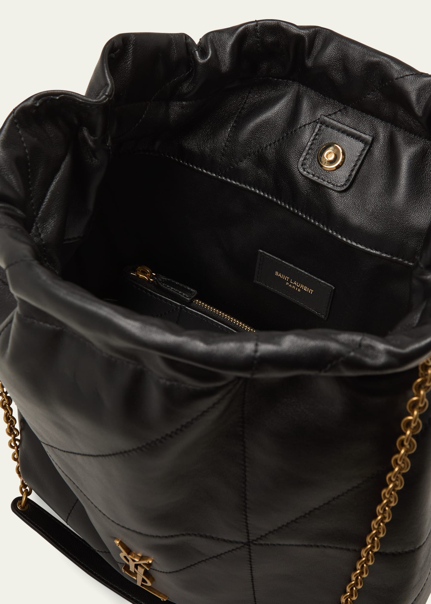 Jamie 4.3 Pochon YSL Shoulder Bag in Quilted Leather - 4