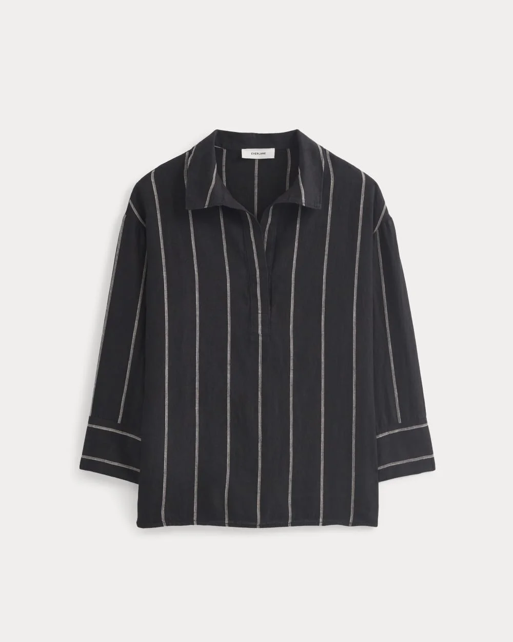 POPOVER SHIRT IN LINEN - 1