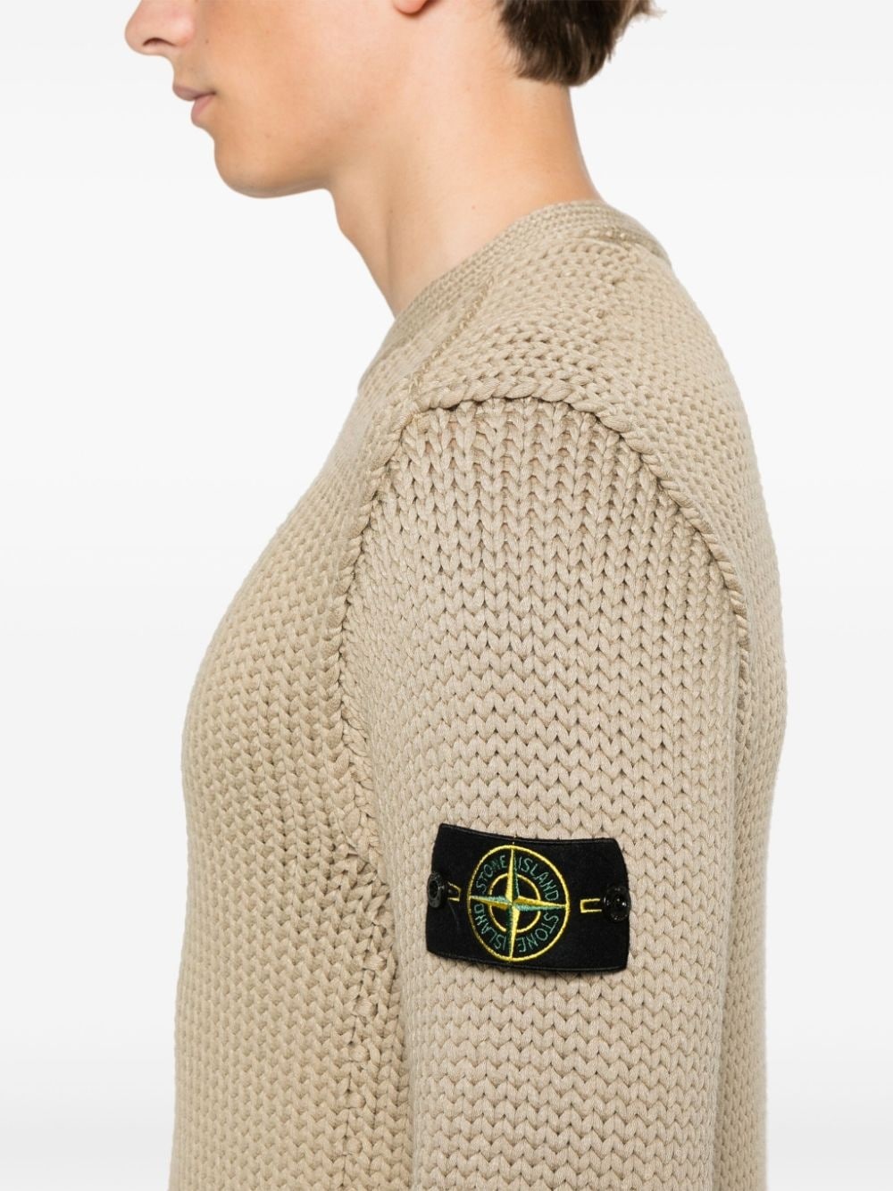 chain-stitch sweater - 5