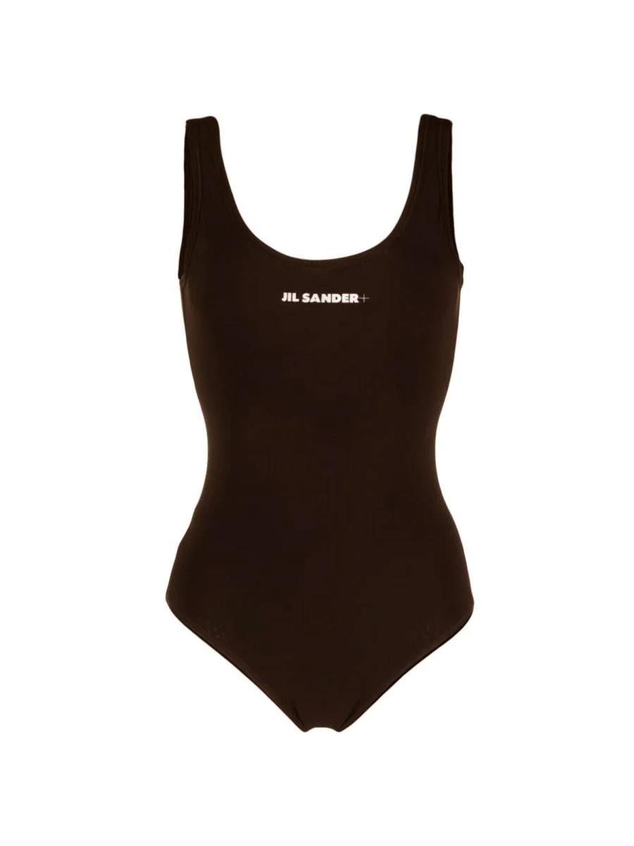 Jil Sander One Piece Swimsuit With Logo - 1