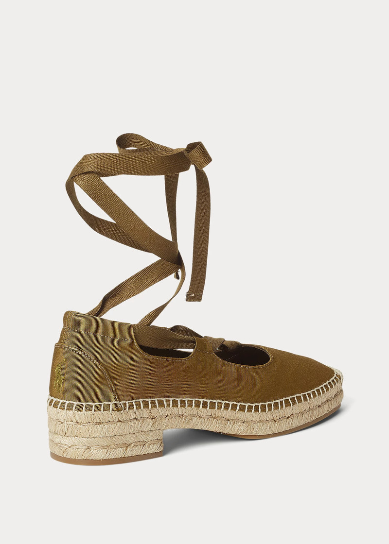 Grosgrain Lace-Up Espadrille 3