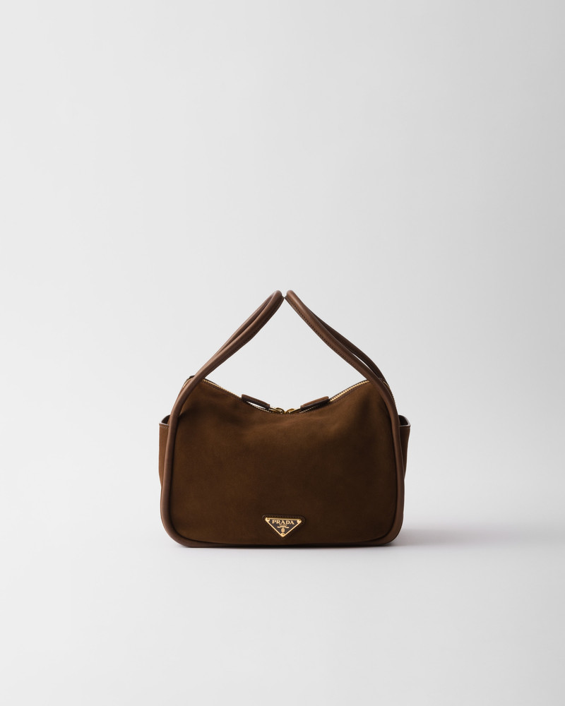 Suede hand bag 1