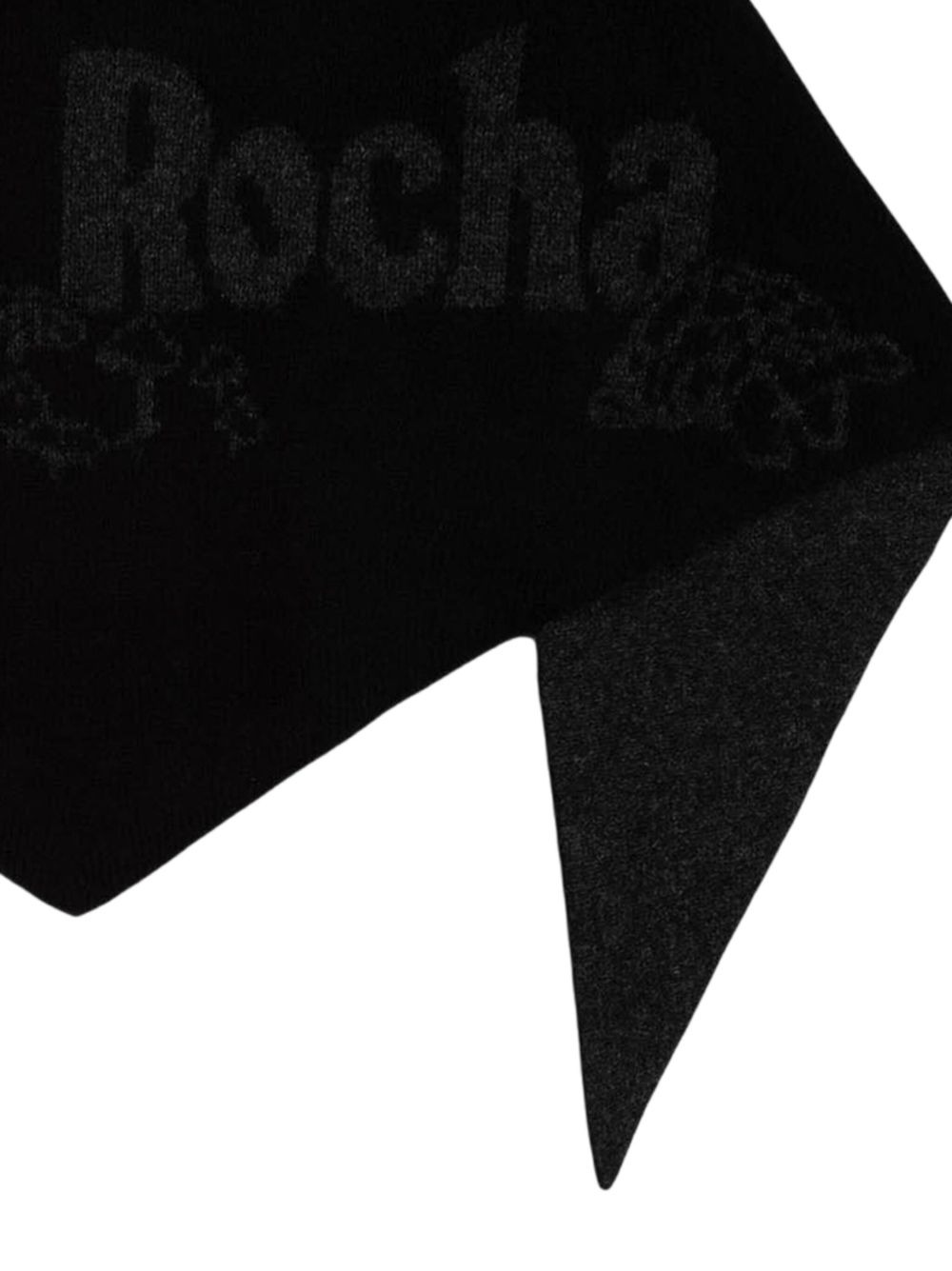 Daisy logo-jacquard scarf - 2
