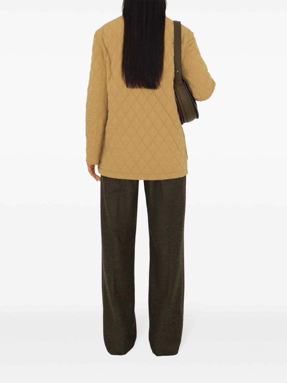 diamond-quilted jacket - 4