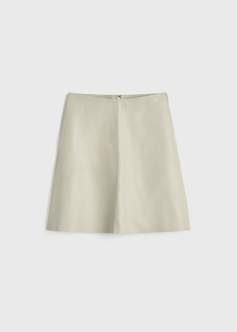 Leather skirt peanut 1