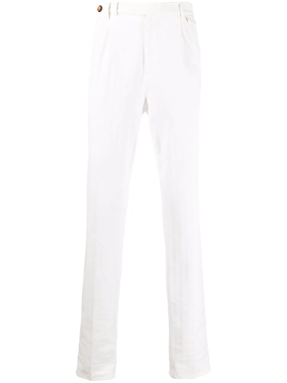 straight-leg tailored trousers - 1