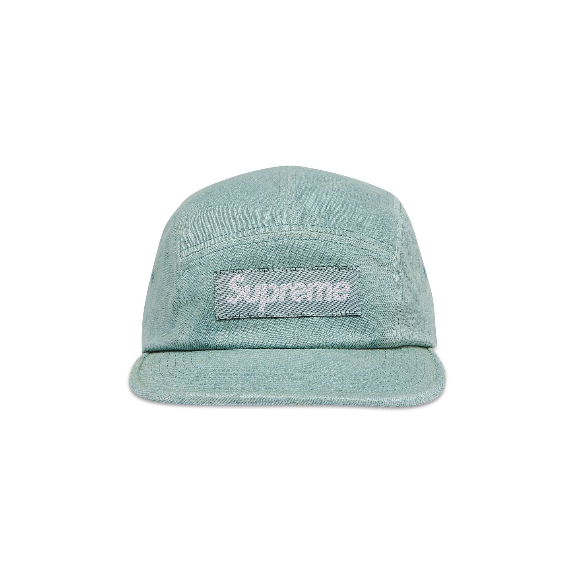 Supreme Denim Camp Cap 'Mint' - 1