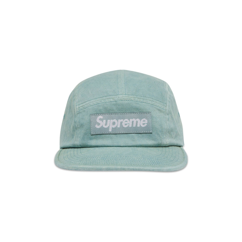 Supreme Denim Camp Cap 'Mint' - 1