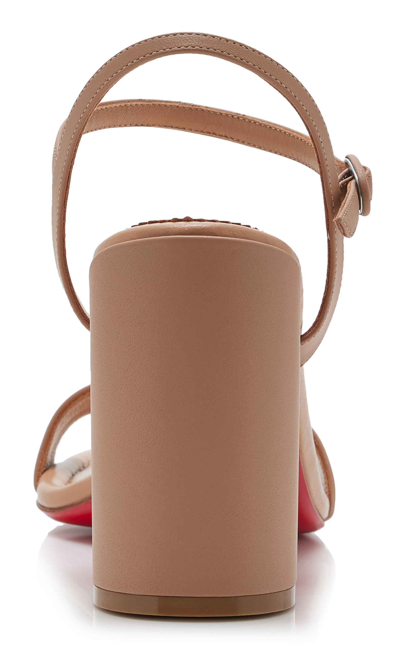 Miss Jane 85mm Leather Sandals nude - 4