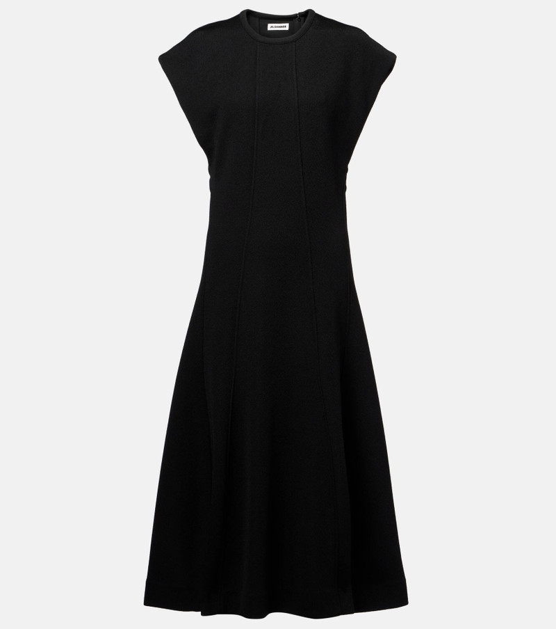 Ribbed-knit midi dress 1