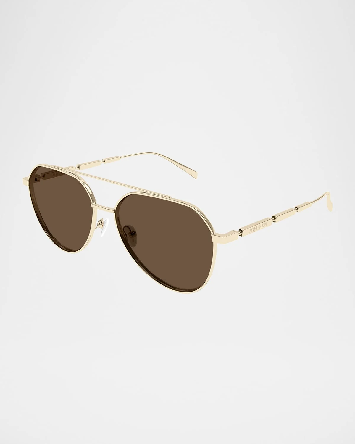 Men's AM0478SM Metal Aviator Sunglasses - 1
