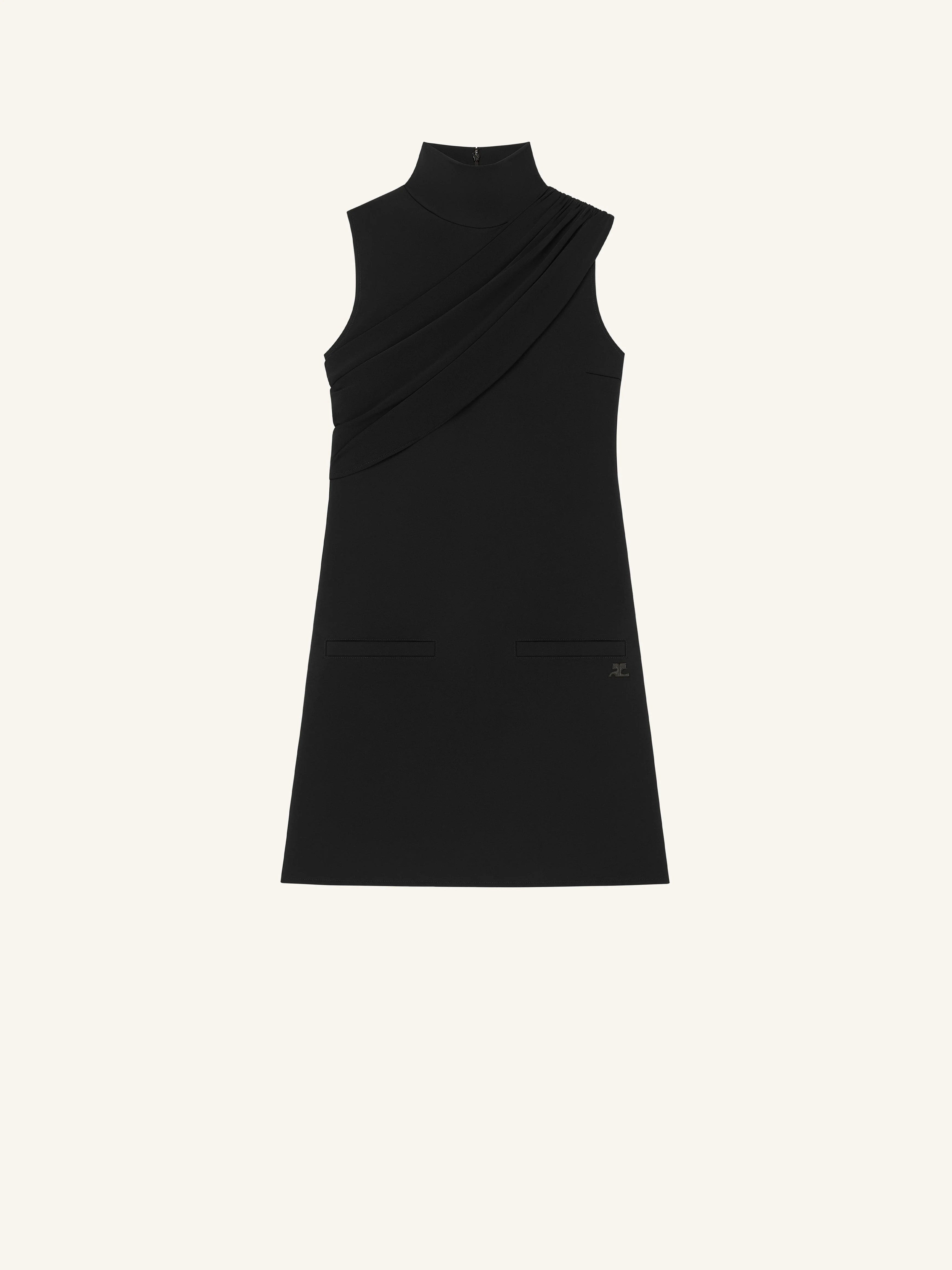 TWIST A-LINE DRESS - 1