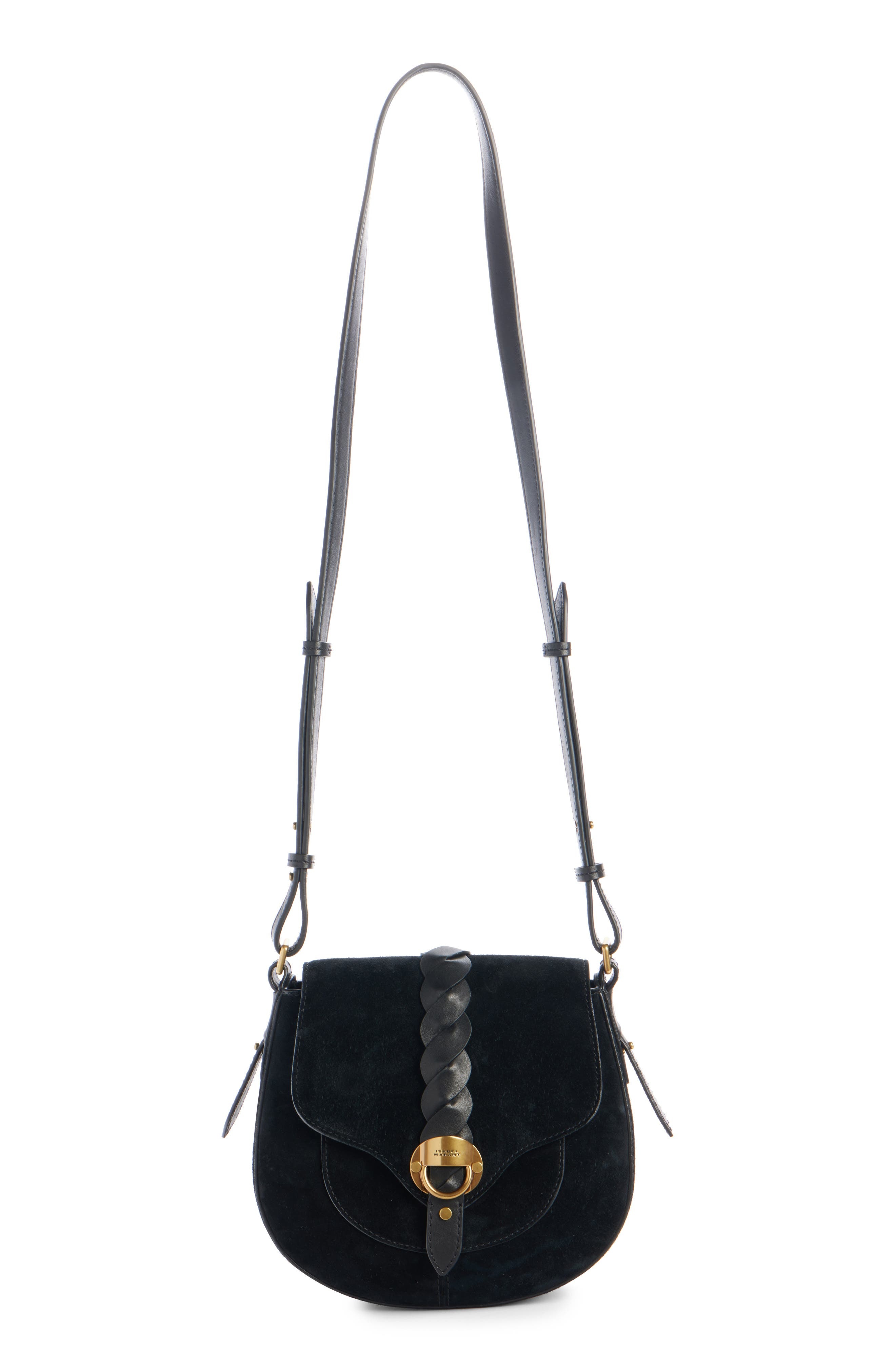 Isabel Marant Small Altay Suede Shoulder Bag in Black at Nordstrom - 2