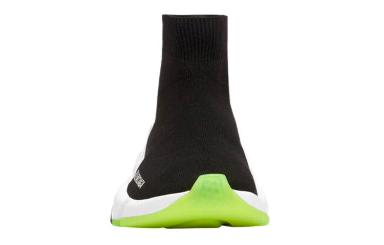 (WMNS) Balenciaga Speed 2.0 Sneakers 'Black Neon' 551185W05G01000 - 3