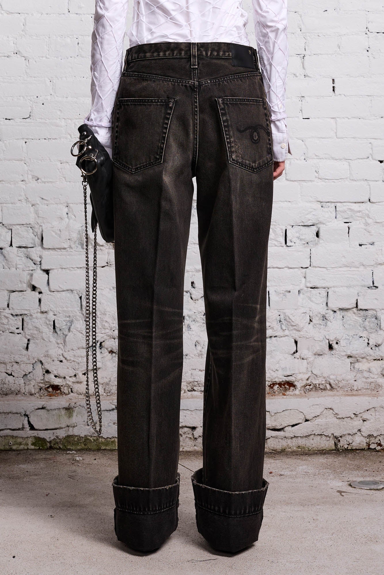 NINA STRAIGHT - VINTAGE BOYD BLACK - 7