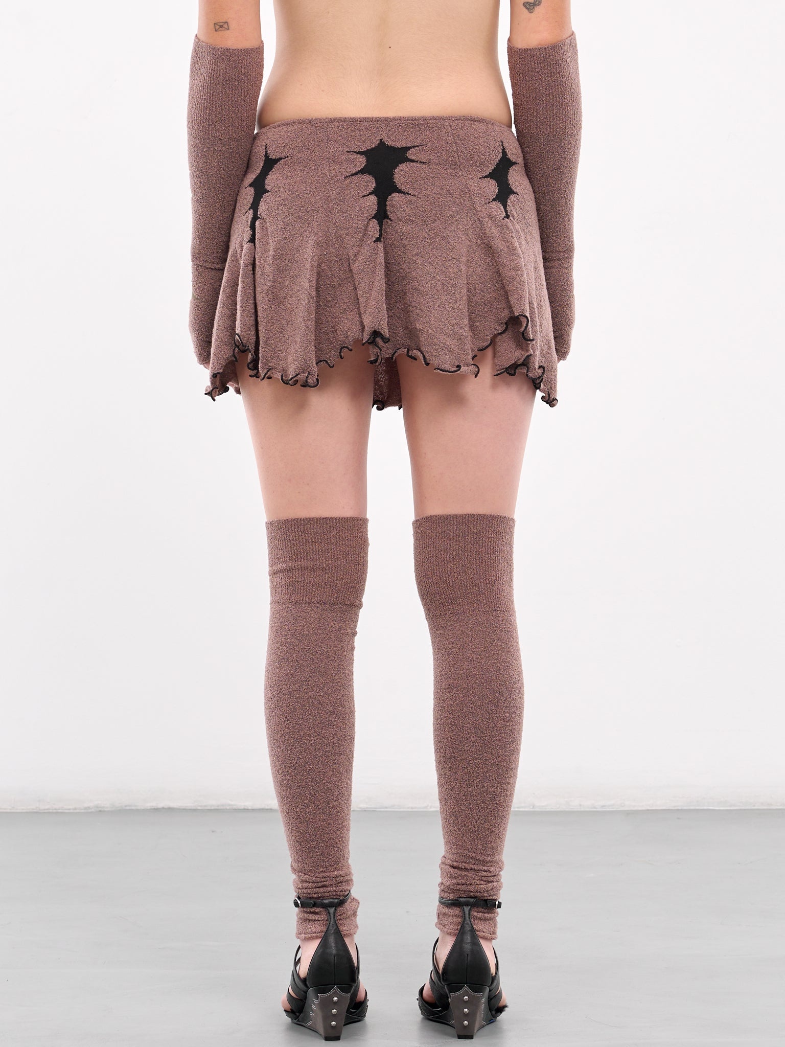Thorn Intarsia Leg Warmers - 3