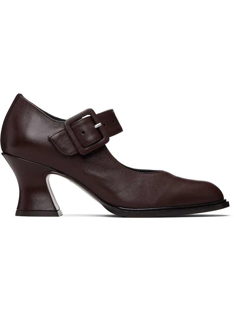 Brown Carmen Heels 1
