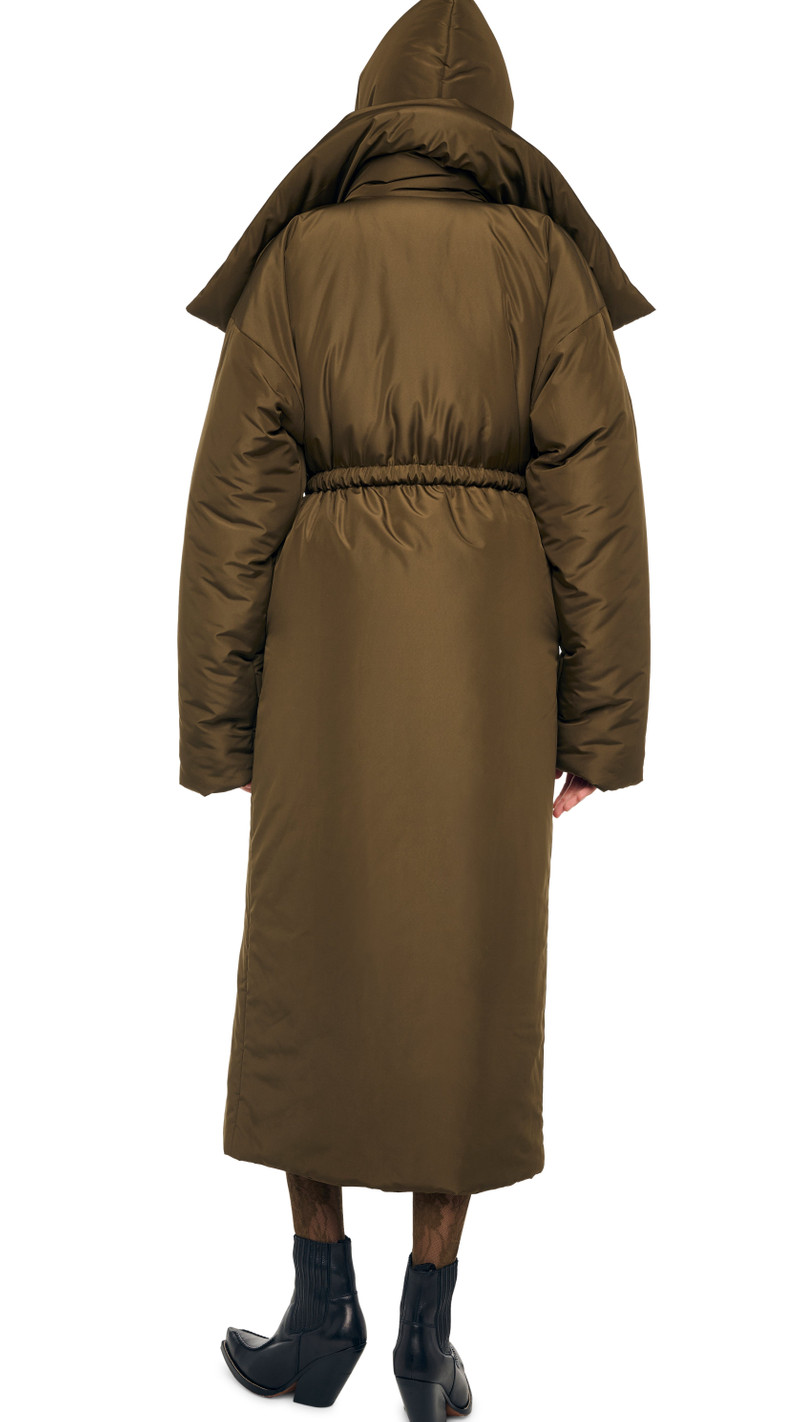 HIGH COLLAR OS BF SLEEPING BAG COAT 3