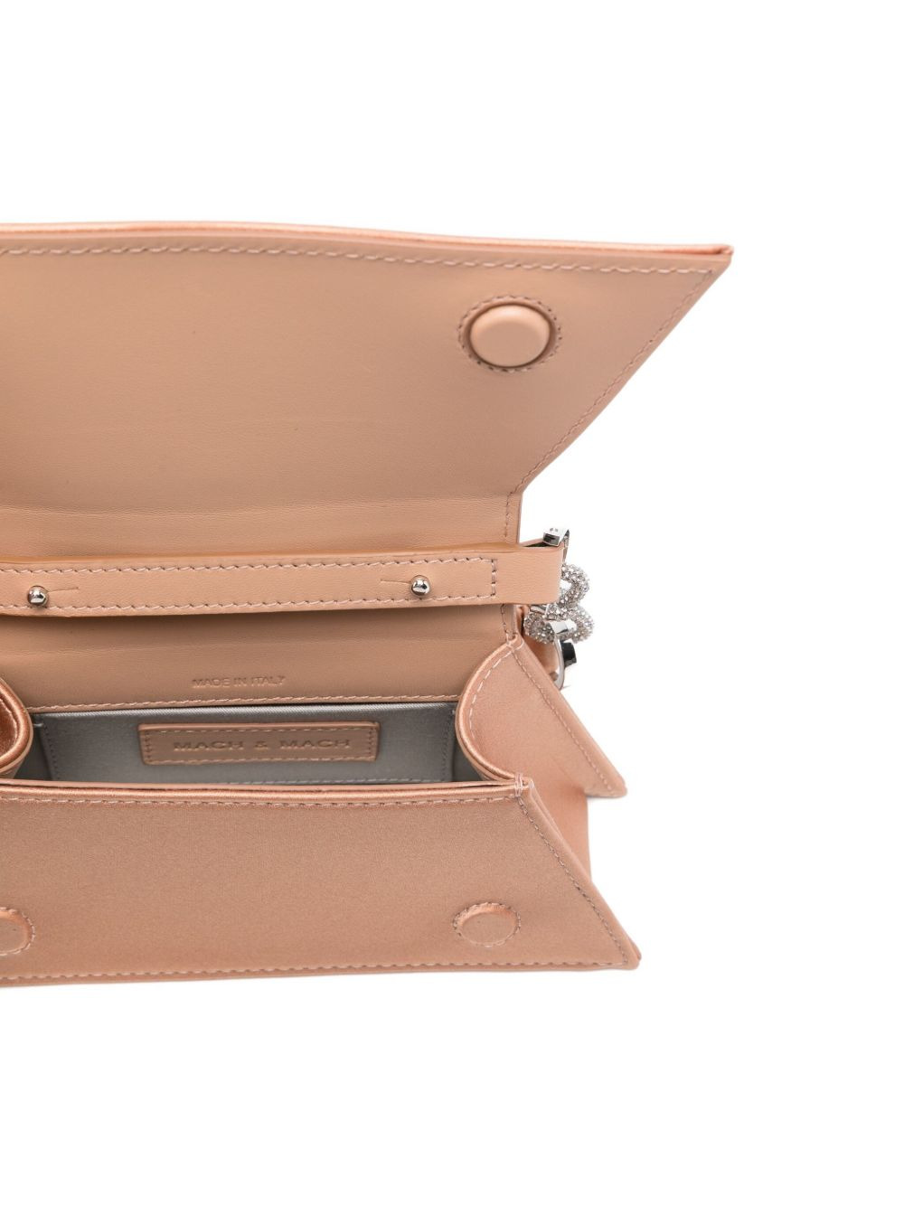 Samantha crystal-embellished bow mini bag - 5