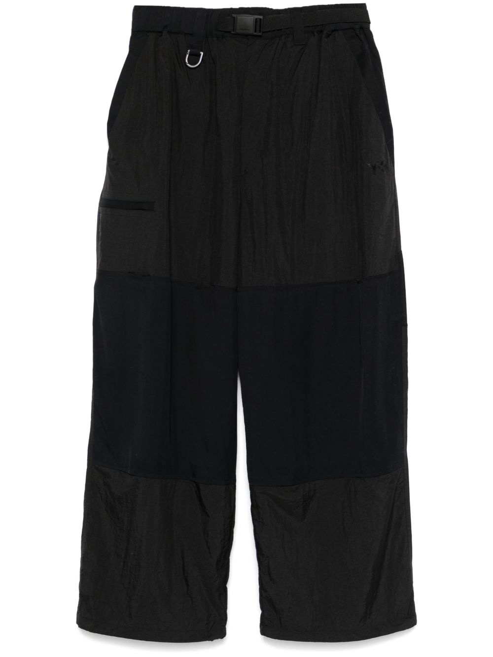 logo-print wide track pants - 1