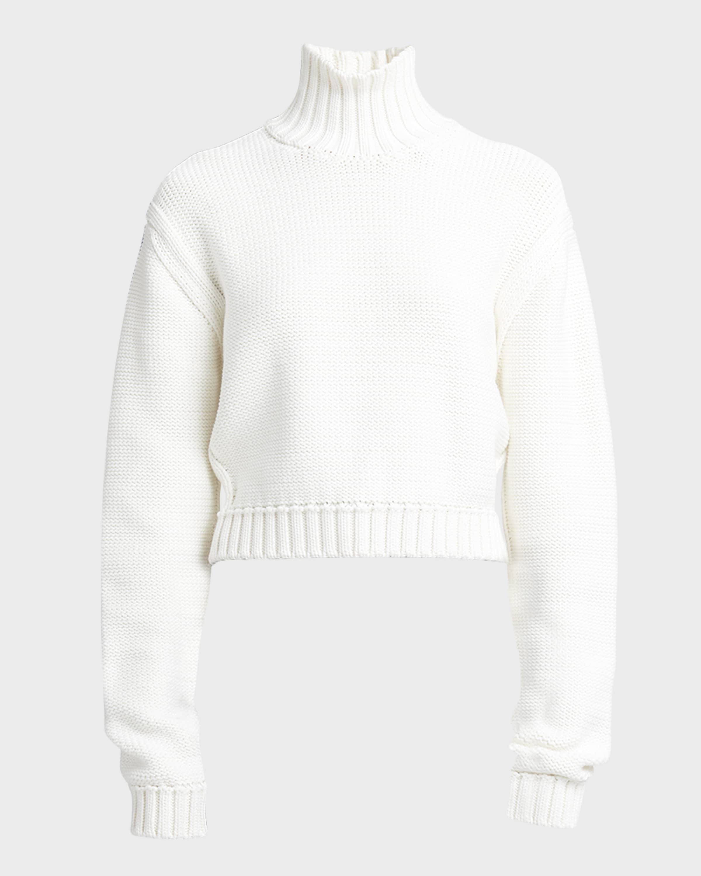 Long-Sleeve Turtleneck Sweater - 1