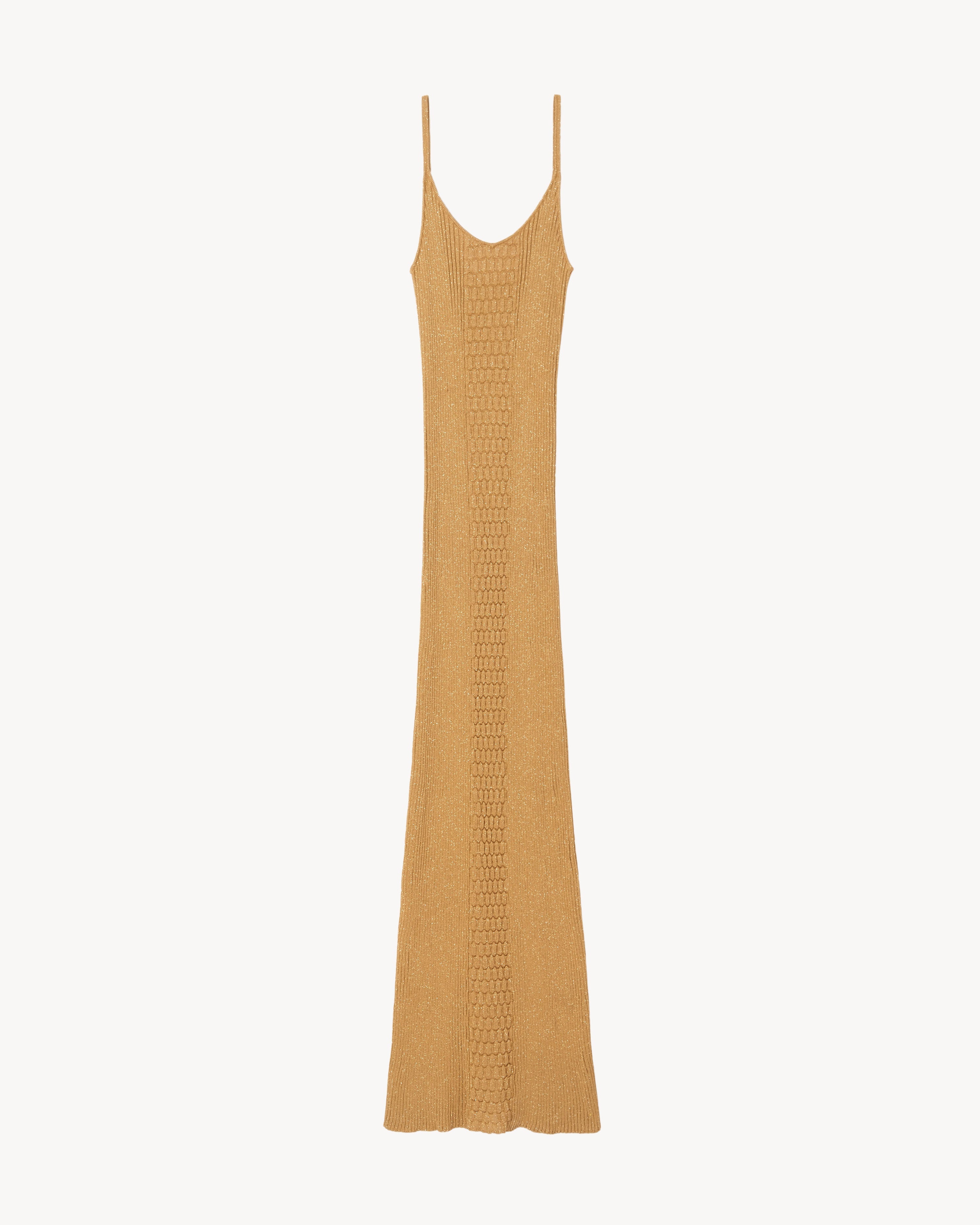 ZARINA LUREX KNIT DRESS - 1