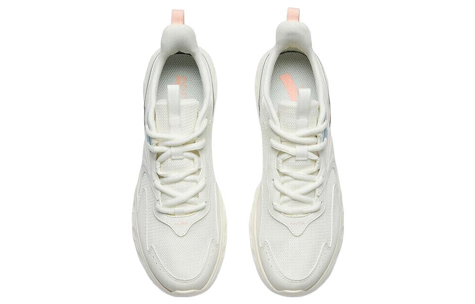 (WMNS) ANTA Running Series Sneakers 'White Pink Blue' 922235527-6 - 2