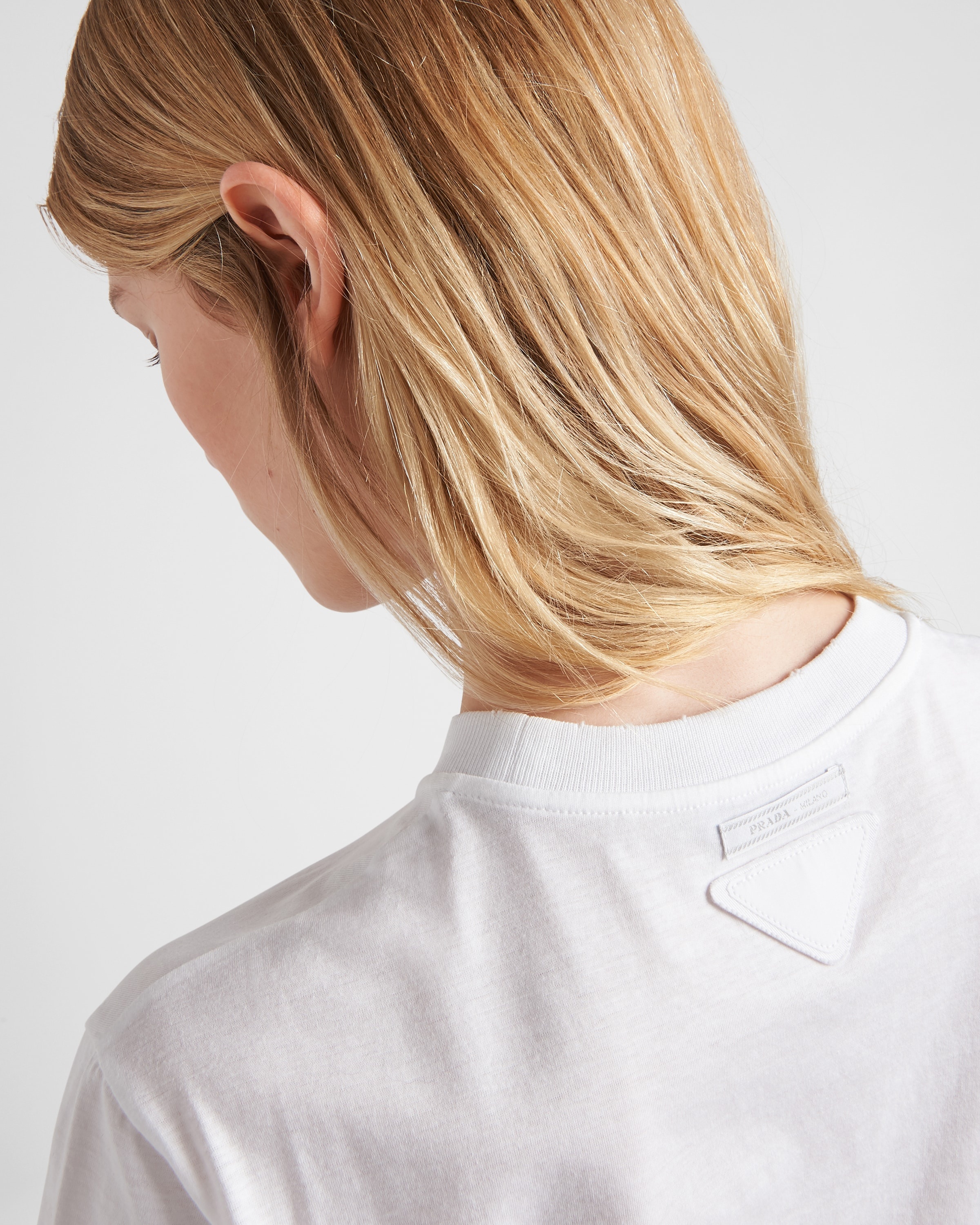 Embroidered jersey T-shirt - 4