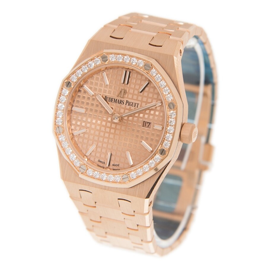 Audemars Piguet Royal Oak Quartz Diamond Ladies Watch 67651OR.ZZ.1261OR.03 - 4