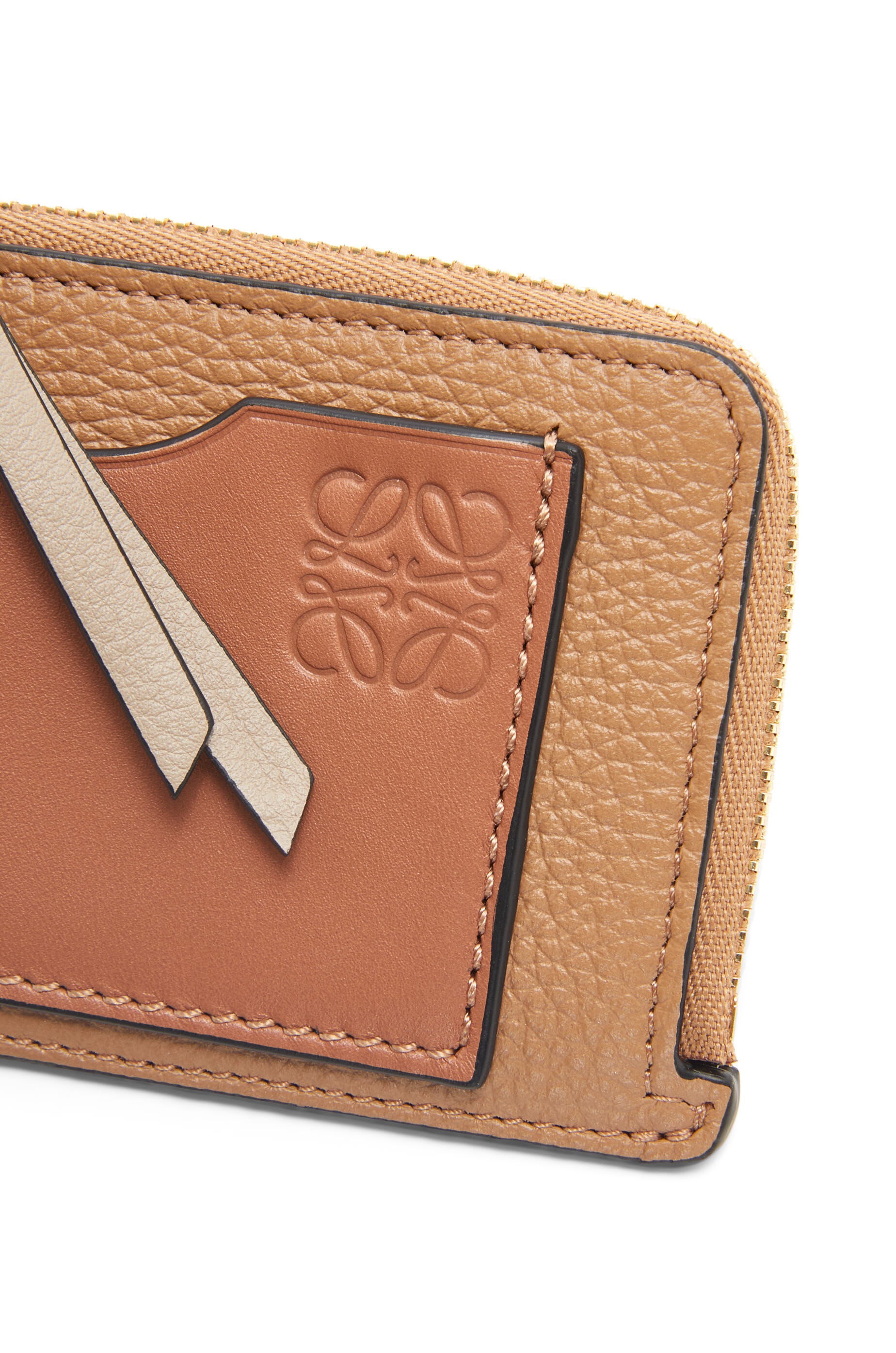 Coin cardholder in soft grained calfskin - 4