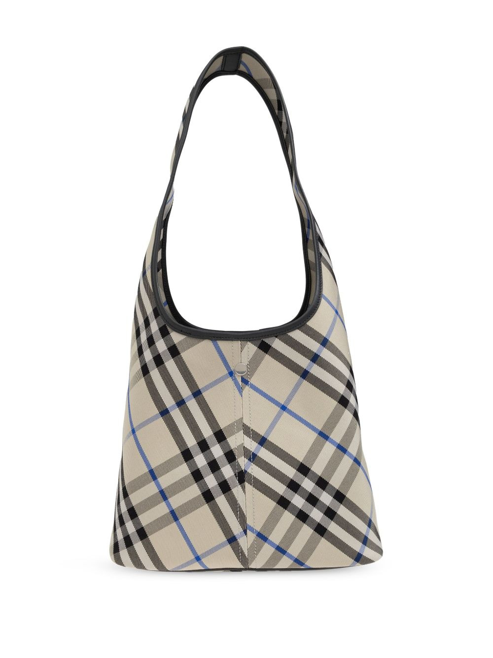 Check-pattern tote bag - 3