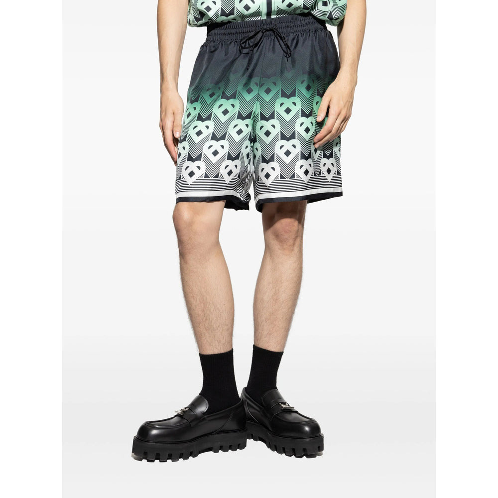 Casablanca Green Shorts - Bermuda Shorts Men - 2