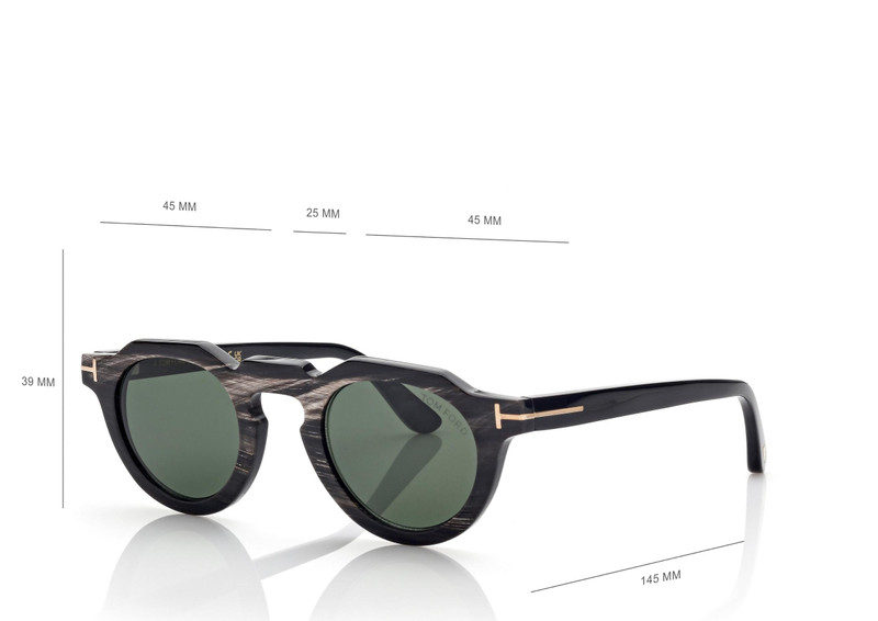 ROUND HORN SUNGLASSES 4