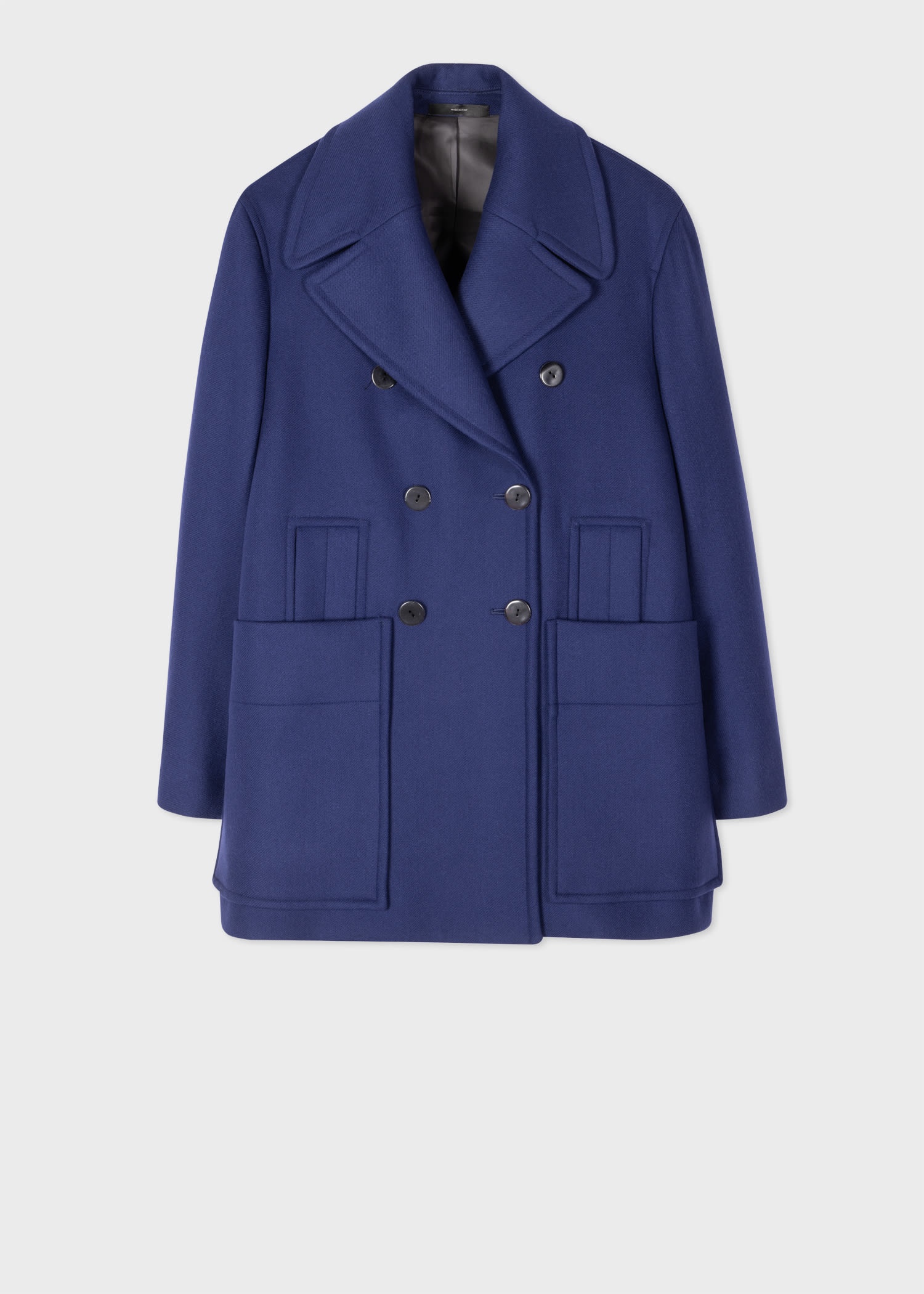 Wool-Cashmere Pea Coat - 1